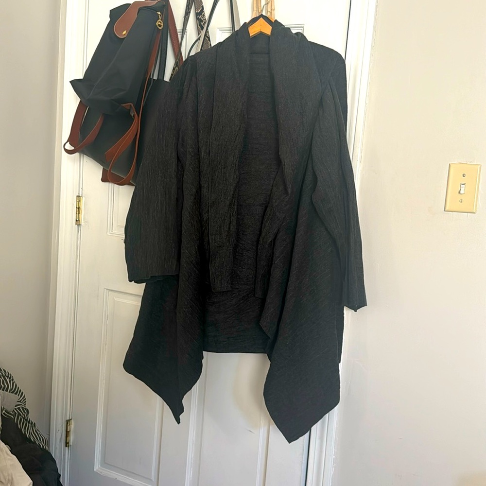 Gray J Jill wool cardigan LP